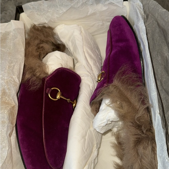 Gucci Princetown Mules - Picture 2 of 4